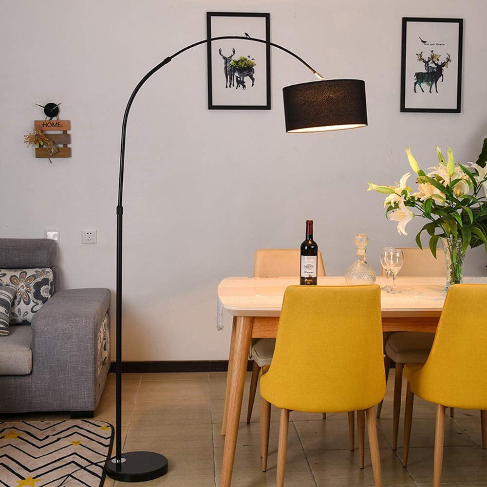 Amazon.co.jp : MILUCE ダイニングテーブルアーチ型フロアランプ